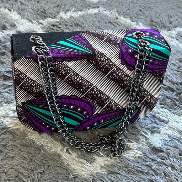 Handmade Africa Ankara Shoulder Bag